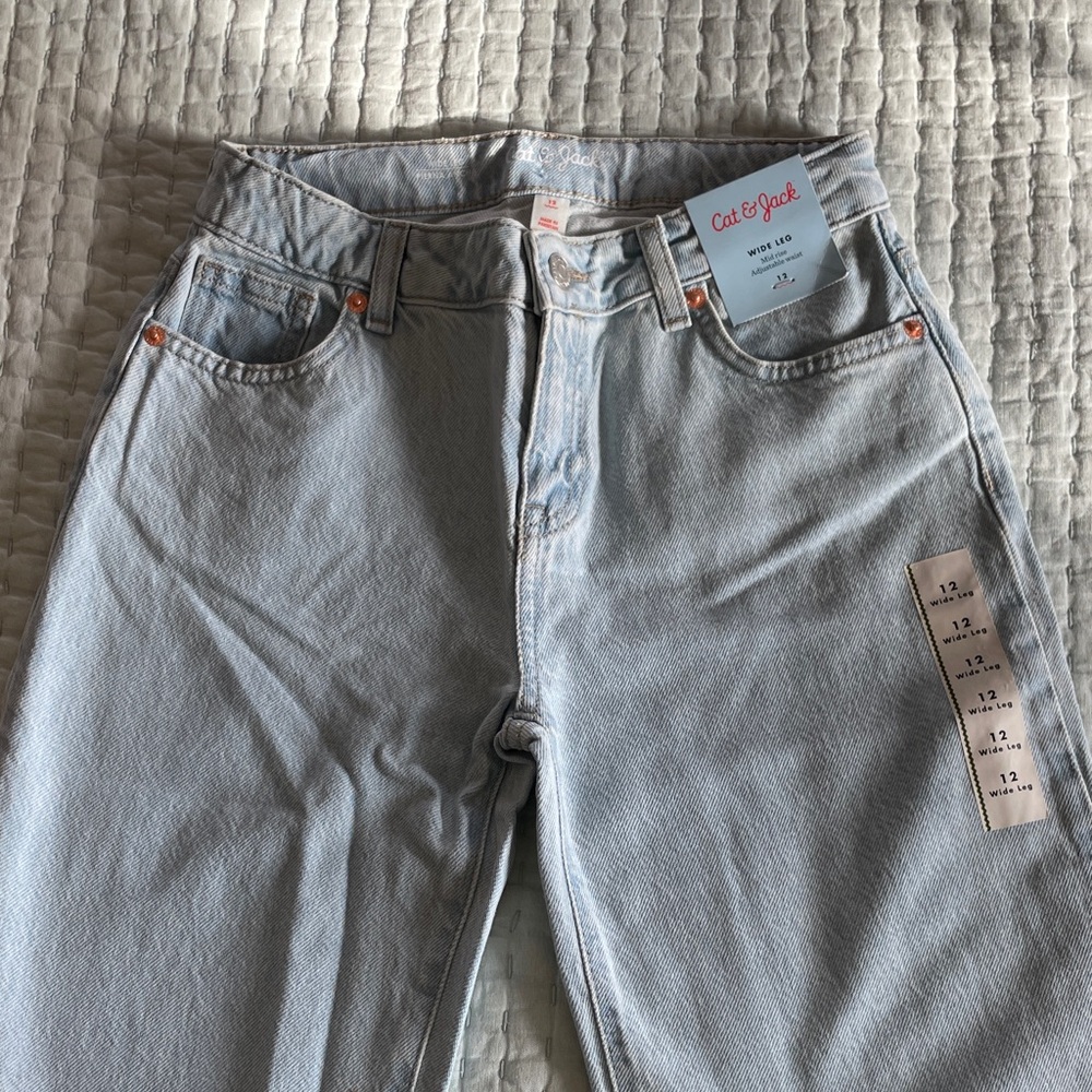 Cat & Jack Light Wash Denim Pants